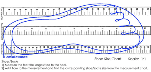Image result for shoe size